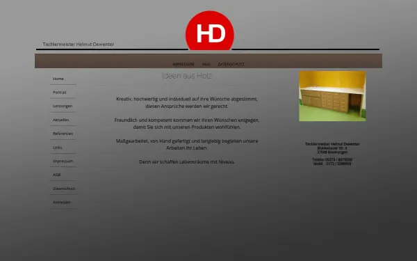 dewenter-tischlerei.de