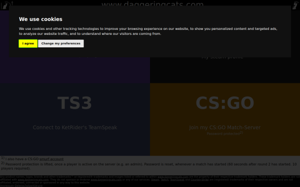 daggeringcats.com
