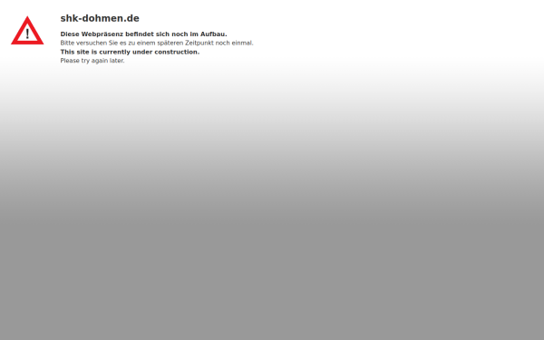 shk-dohmen.de