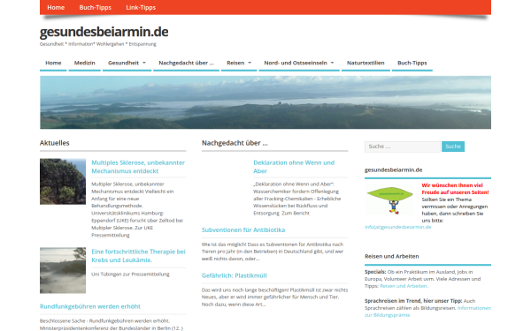 www.gesundesbeiarmin.de