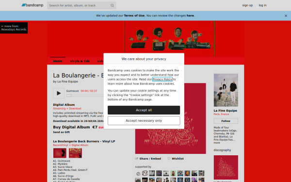 lafineequipe.bandcamp.com