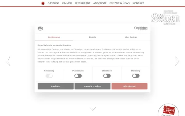 www.feriengasthof-loewen.de