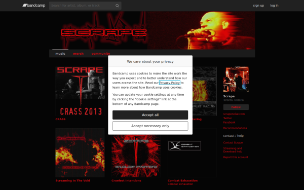 scrape1.bandcamp.com