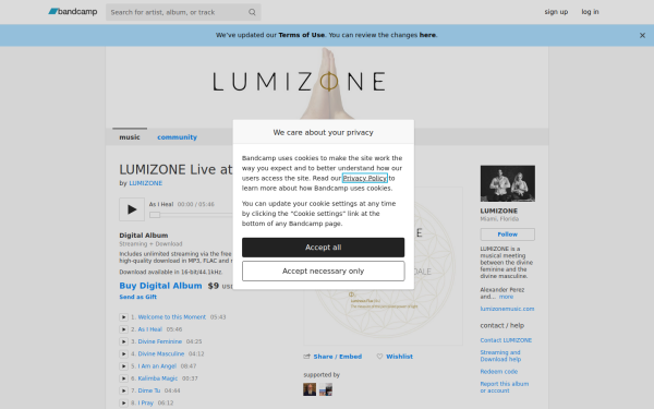 lumizone.bandcamp.com