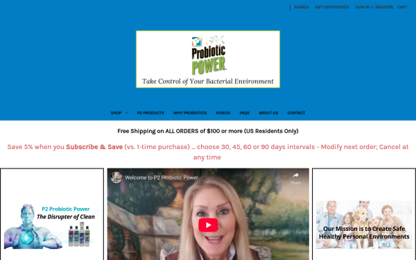 p2probioticpower.com