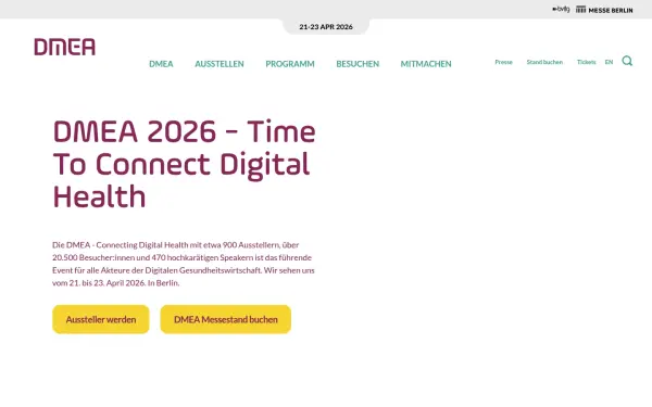 www.dmea.de