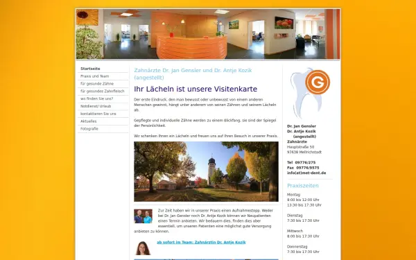 www.zahnarzt-gensler.de