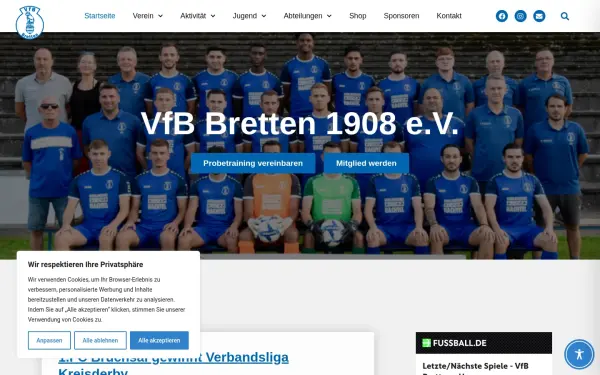 vfb-bretten.de