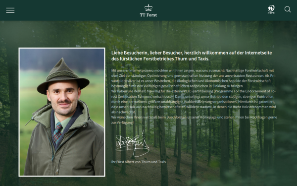 forst.thurnundtaxis.de