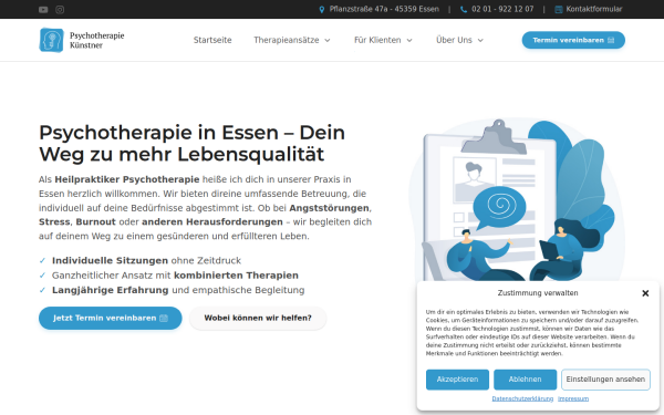psychotherapie-kuenstner.de