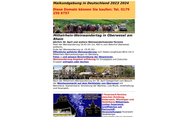www.maikundgebung.de