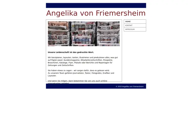angelika-von-friemersheim.de