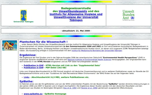 badegewaesserstudie.de