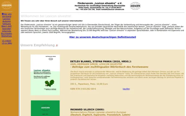 lexicon-silvestre.de