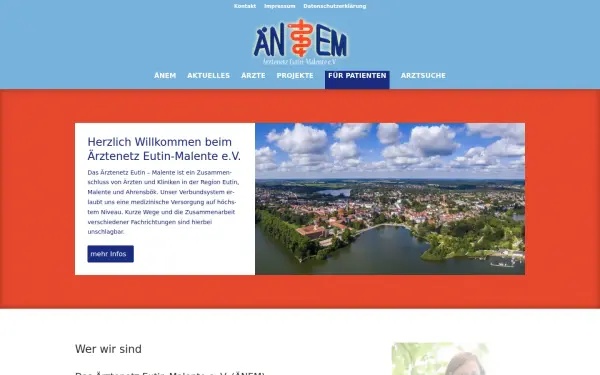 aerztenetz-eutin-malente.de