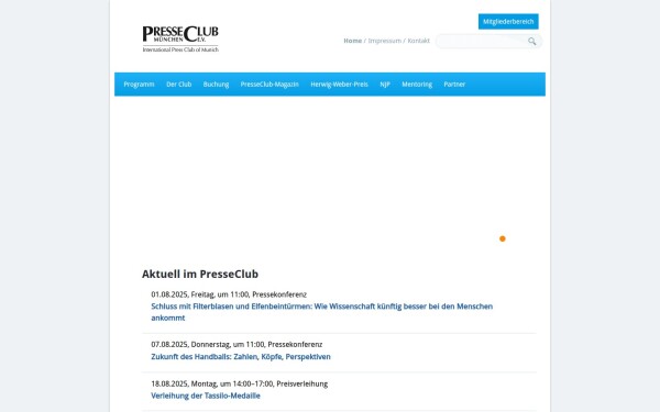 www.presseclub-muenchen.de