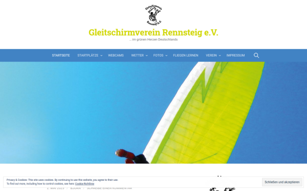 www.gleitschirmverein-rennsteig.com