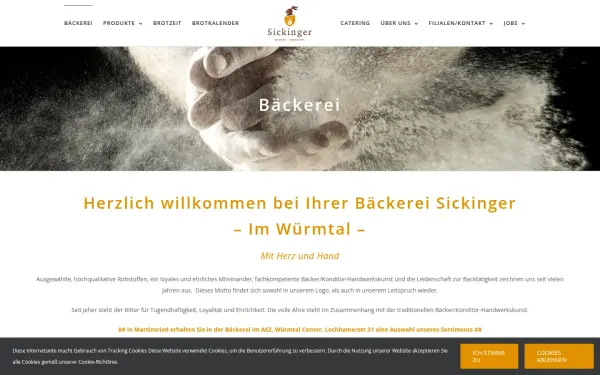 baeckerei-sickinger.de