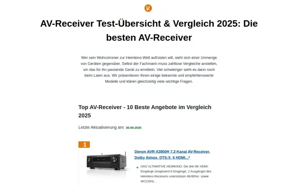 www.avreceiver-tests.de