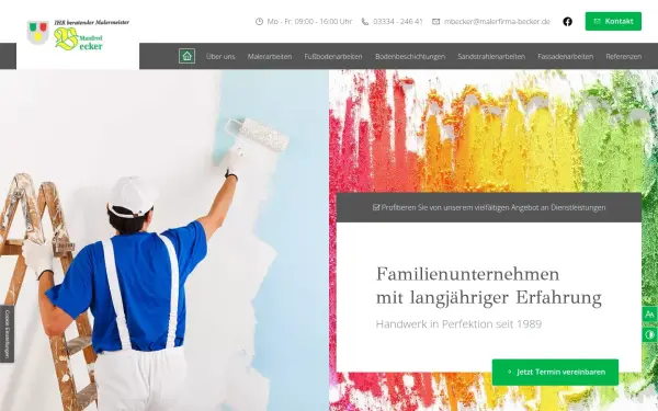 www.malerbetrieb-becker.de