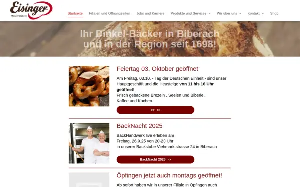www.baeckerei-eisinger.de