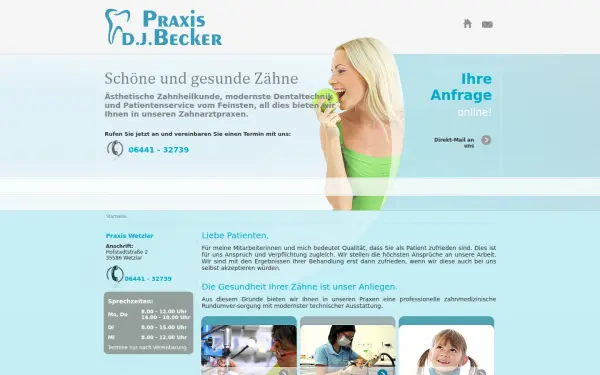 www.djbecker-zahnarzt.de