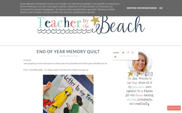 www.teacherbythebeach.com