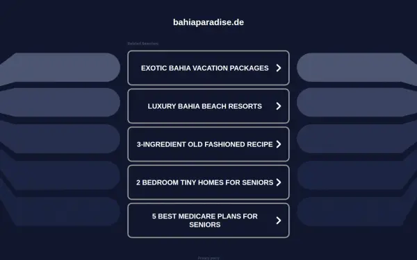 bahiaparadise.de