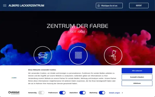 www.albers-lackierzentrum.de