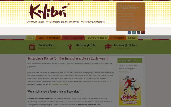 tanzschule-kolibri.de