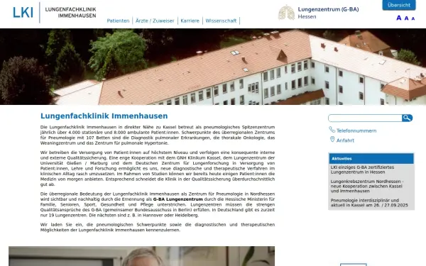 lungenfachklinik-immenhausen.de