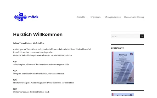 www.metallbau-maeck.de