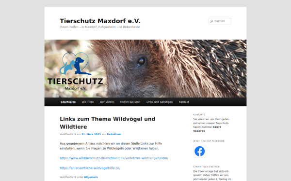 tierschutz-maxdorf.de
