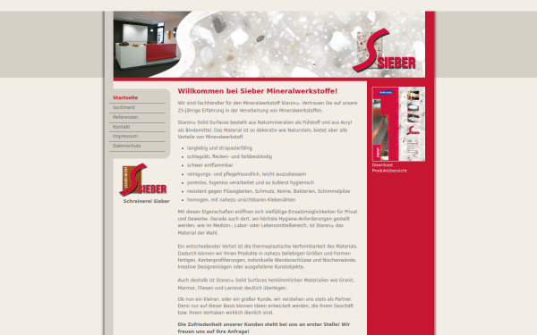 www.sieber-mineralwerkstoffe.de