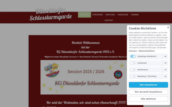 www.duesseldorfer-schlossturmgarde.de