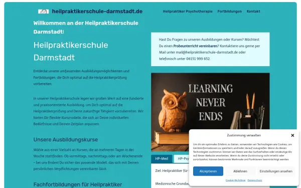 heilpraktikerschule-darmstadt.de