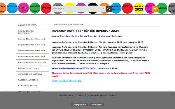 inventuretiketten.biz
