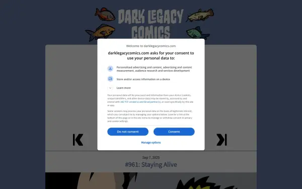 darklegacycomics.com