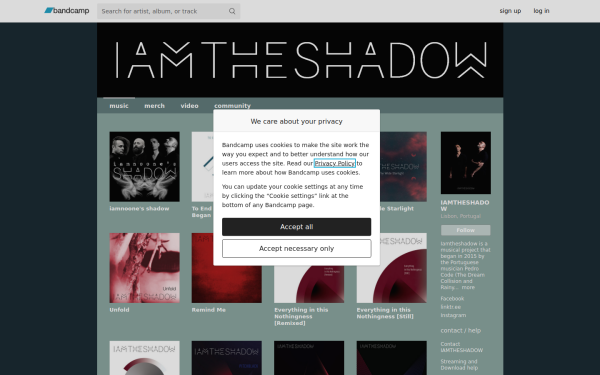 iamtheshadow.bandcamp.com