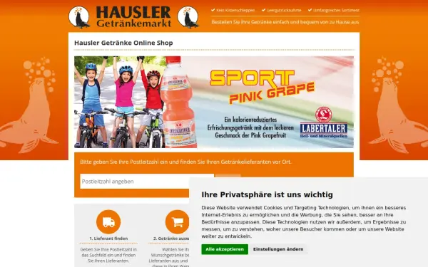 www.hausler-getraenke-shop.de