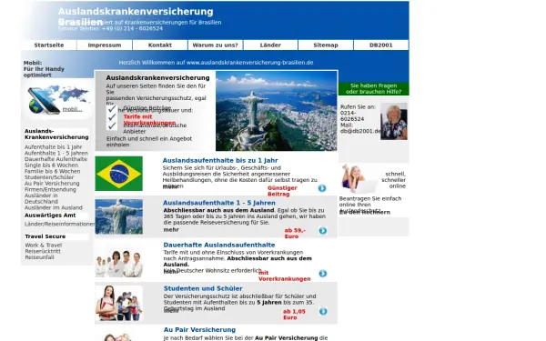 auslandskrankenversicherung-brasilien.de