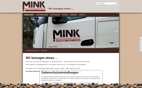 www.mink-bautransporte.de