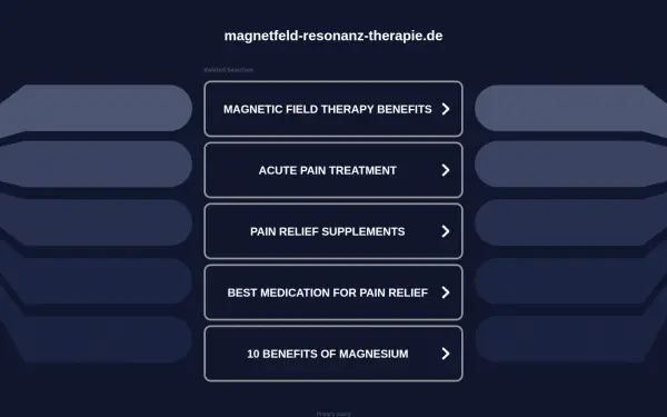 magnetfeld-resonanz-therapie.de