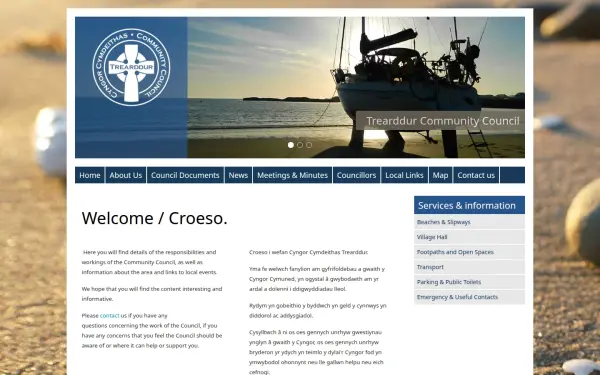 trearddurcommunitycouncil.co.uk