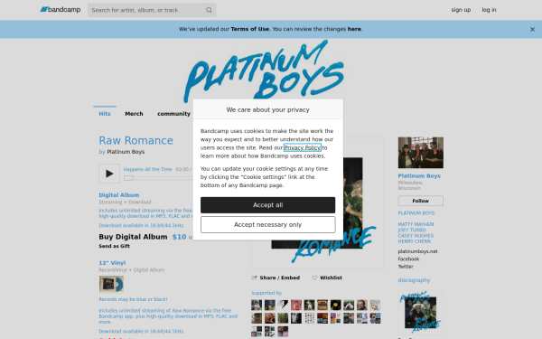 platinumboys.bandcamp.com
