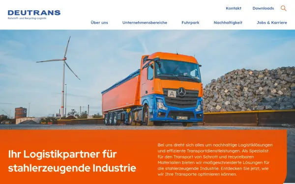 deutrans-logistik.de