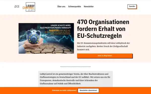 www.lobbycontrol.de