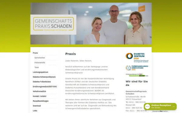 www.gemeinschaftspraxis-schaden.com