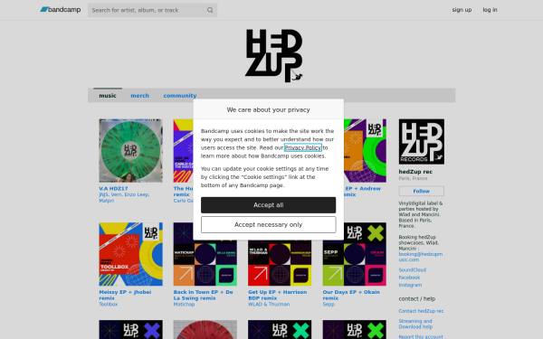 hedzuprec.bandcamp.com