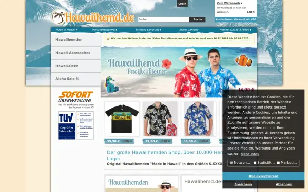 www.hawaiihemd.de